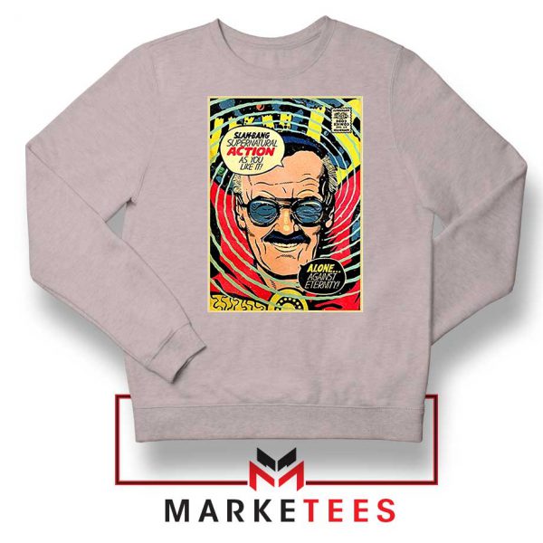 Funny Doctor Stan Lee Sport Grey Sweatshirt