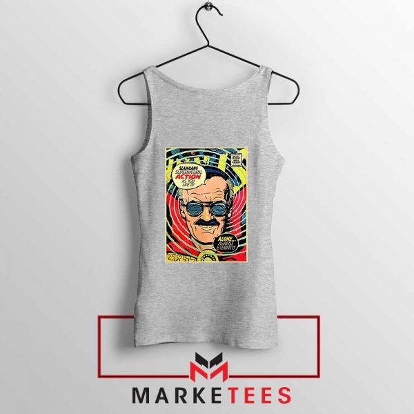 Funny Doctor Stan Lee Sport Grey Tank Top