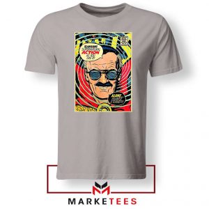 Funny Doctor Stan Lee Sport Grey Tee