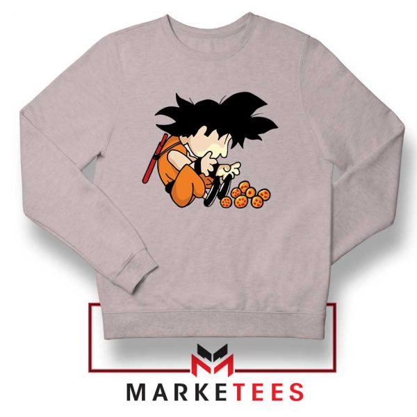 Goku Schroeder Peanuts Sport Grey Sweater