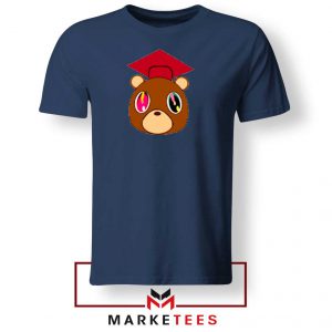 Graduation Album Bear Navy Blue Tshirt