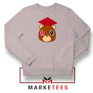 Graduation Album Bear Sport Grey Sweater