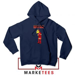 Iron Moe Szyslak Navy Blue Hoodie