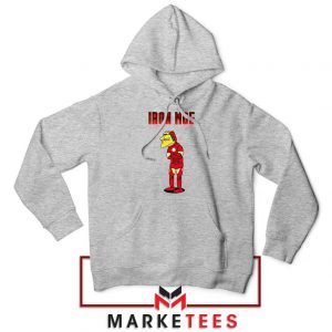 Iron Moe Szyslak Sport Grey Hoodie