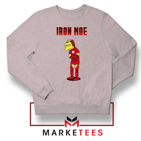Iron Moe Szyslak Sport Grey Sweater