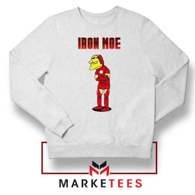 Iron Moe Cartoon Crossover Crewneck