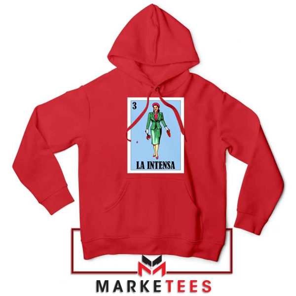 La Intensa Mexicana Red Hoodie