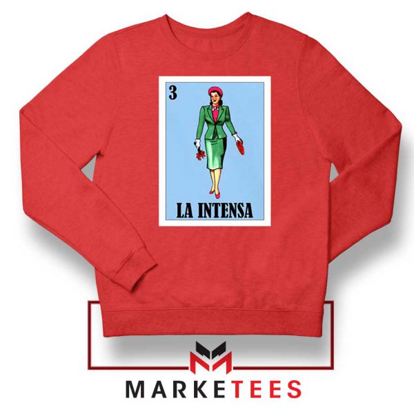 La Intensa Mexicana Red Sweatshirt
