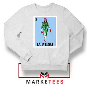 La Intensa Mexicana White Sweatshirt