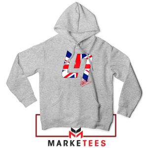 Lando Norris Great Britain Sport Grey Hoodie