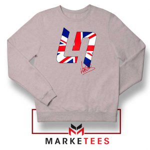 Lando Norris Great Britain Sport Grey Sweater