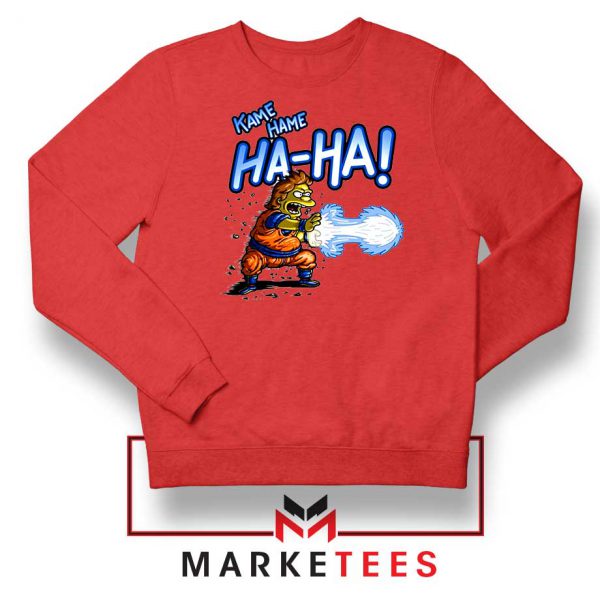 Nelson Muntz Kame Kame Ha Red Sweatshirt