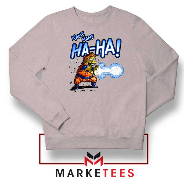 Nelson Muntz Kame Kame Ha Sport Grey Sweatshirt