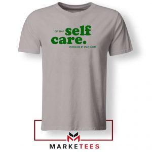 Self Care Song Graphic Sport Grey Tee
