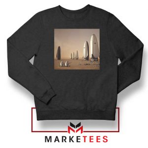 SpaceX Mars Fleet Graphic Sweater