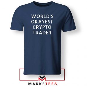 The Crypto Trader Navy Tshirt