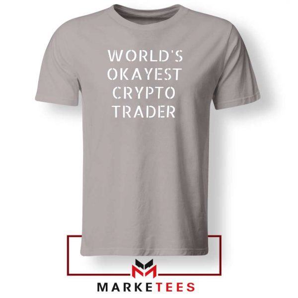 The Crypto Trader Sport Grey Tshirt