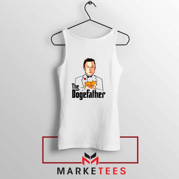 The Dogefather Elon Musk Tank Top