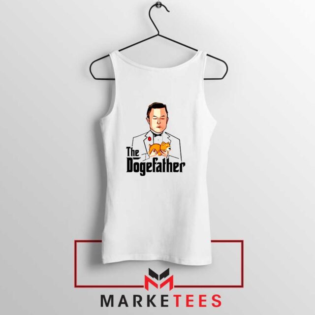 The Dogefather Elon Musk Tank Top - Ultimate