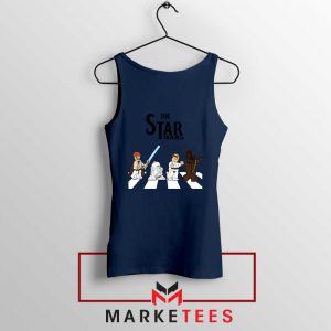 The Star Wars Funny Navy Blue Top