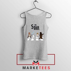 The Star Wars Funny Sport Grey Top