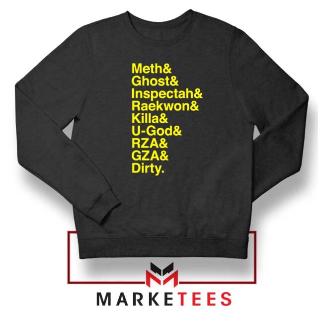Wu Tang Names Graphic Sweater S-2XL
