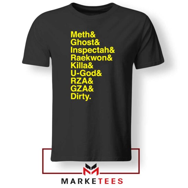 Wu-Tang Clan Names Streetwear Tee