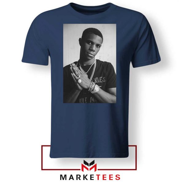 A Boogie Poster Navy Blue Tshirt