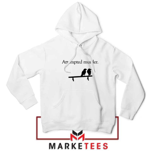 Attempted Murder Funny Crow Pun T-Shirt