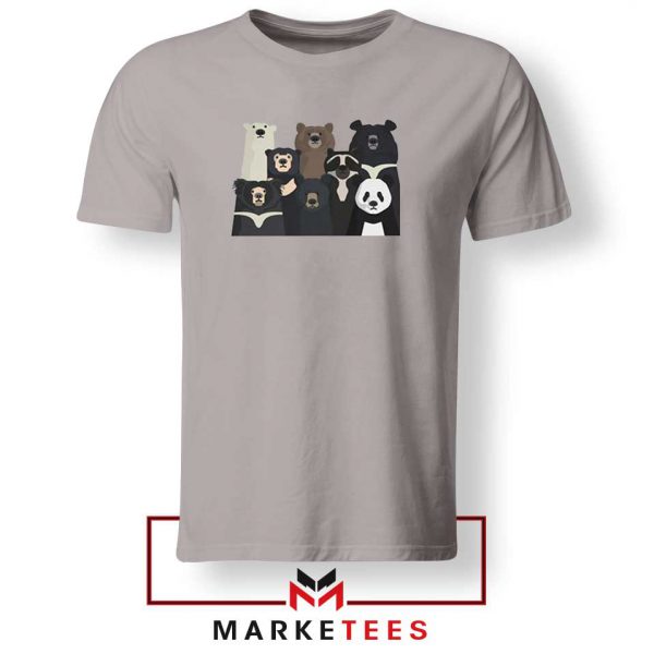 Bear Family Portrait Sport Grey Tee