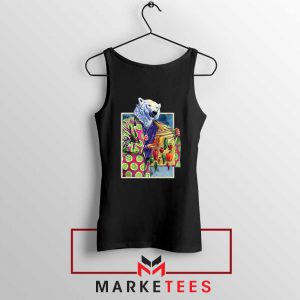 Bear The Pepper Pusher Black Tank Top