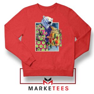 Bear The Pepper Pusher Red Sweater