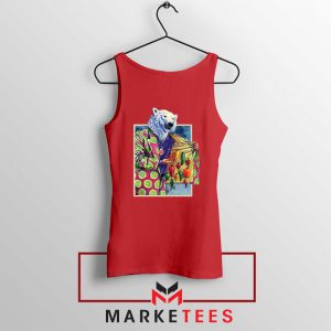 Bear The Pepper Pusher Red Tank Top