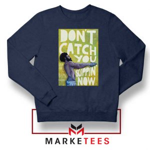 Donald Glover This Is America Navy Blue Sweatshirt