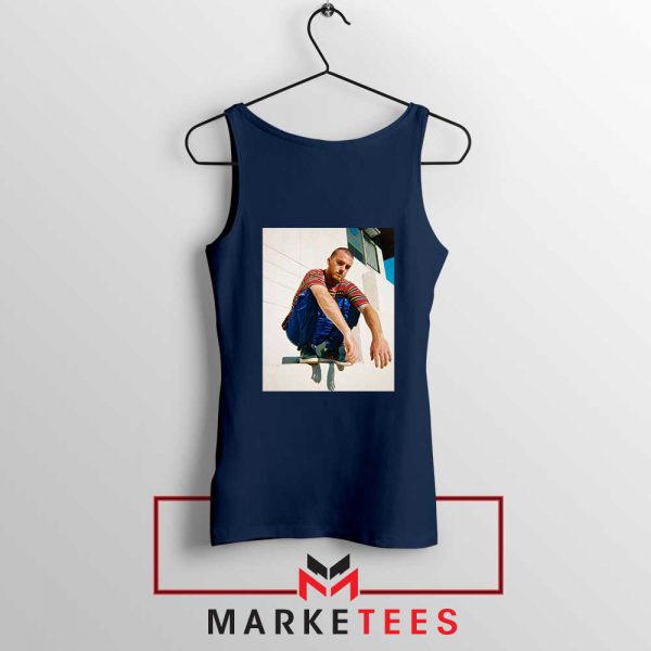 Fezco Euphoria Character Navy Blue Tank Top