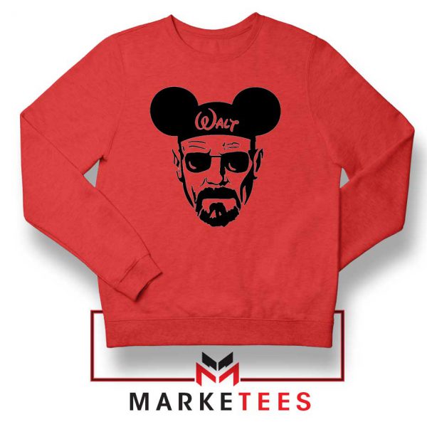 Heisenberg Disney Red Sweatshirt