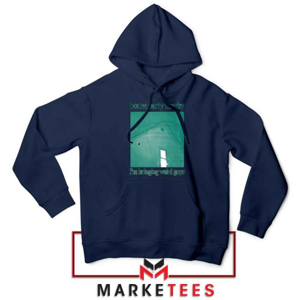 House Party Nearby Navy Blue Hoodie
