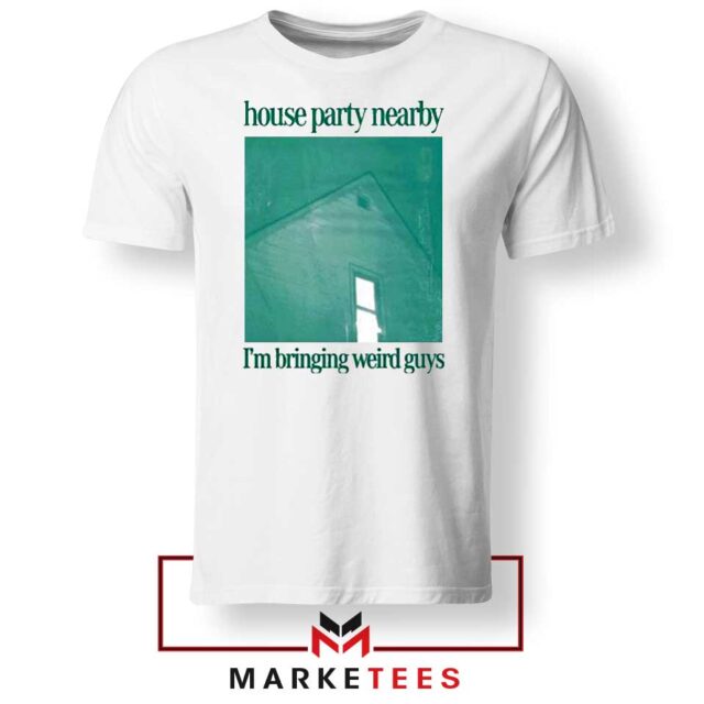 House Party Nearby Pixel Art Map Pin Meme T-Shirt