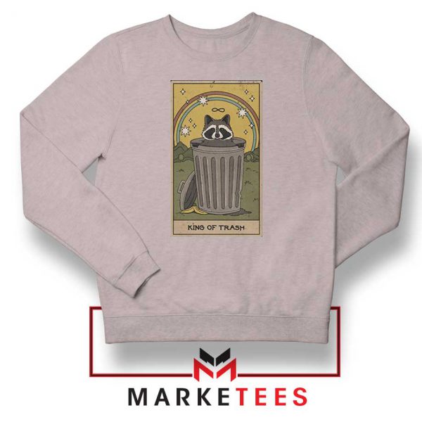 Little King Trash Racoon Grey Sweatshirt