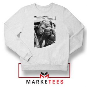 MGK Face Poster White Sweater
