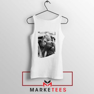 MGK Face Poster White Tank Top