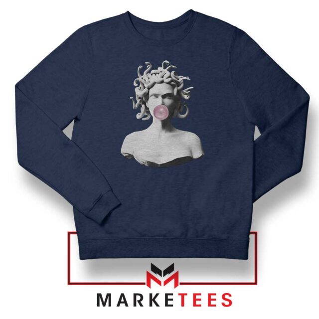Medusa Blowing Bubblegum Pop Art T-Shirt