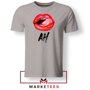 Megan Thee Stallion Ah ​Lip Sport Grey Tshirt