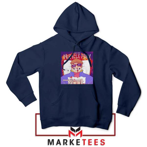 Miracle Man Song Navy Blue Hoodie