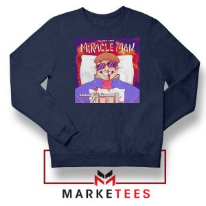 Miracle Man Song Navy Blue Sweatshirt