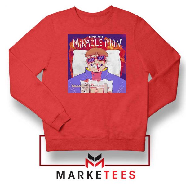 Miracle Man Song Red Sweatshirt