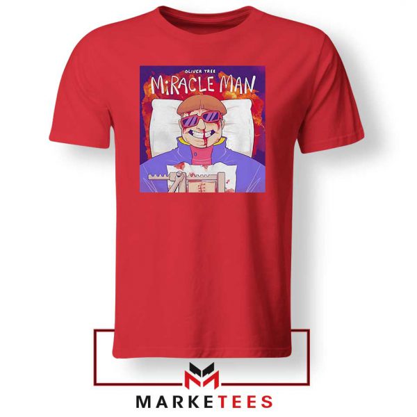 Miracle Man Song Red Tshirt