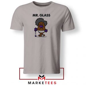 Mr Glass Cast Superhero Sport Grey Tee