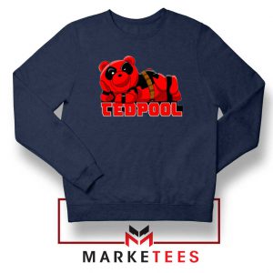 Onesie Tedpool Sweater Parody Navy