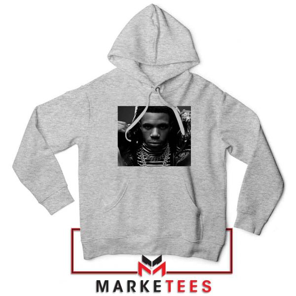 Rapper A Boogie Wit Da Hoodie Sport Grey Jacket